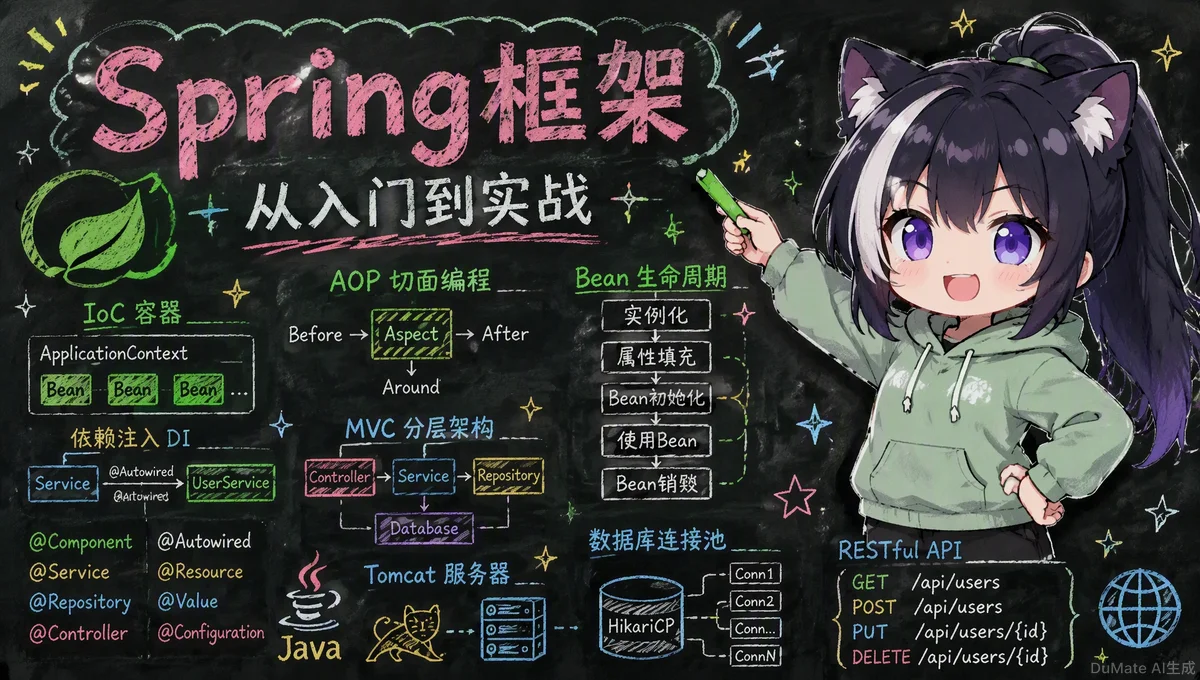 Spring框架 - 封面图