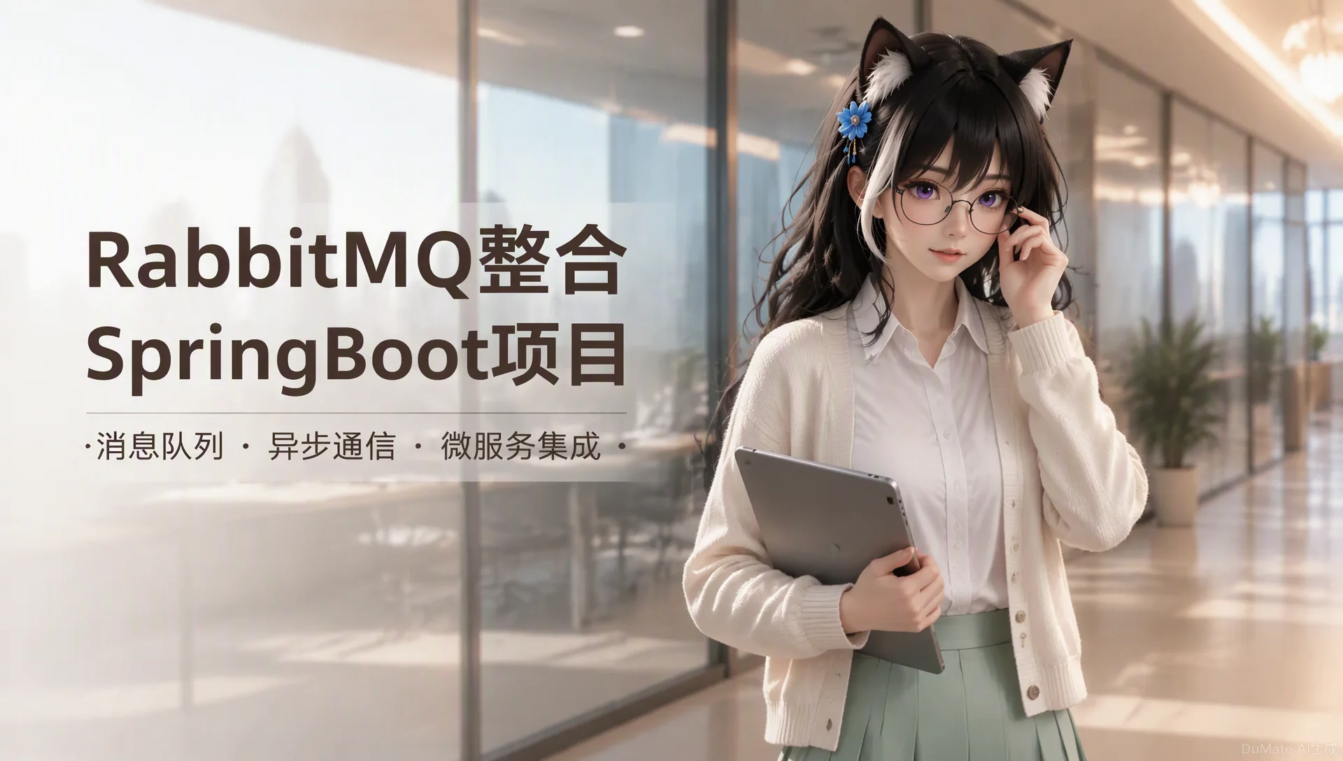 RabbitMQ整合SpringBoot项目 - 封面图