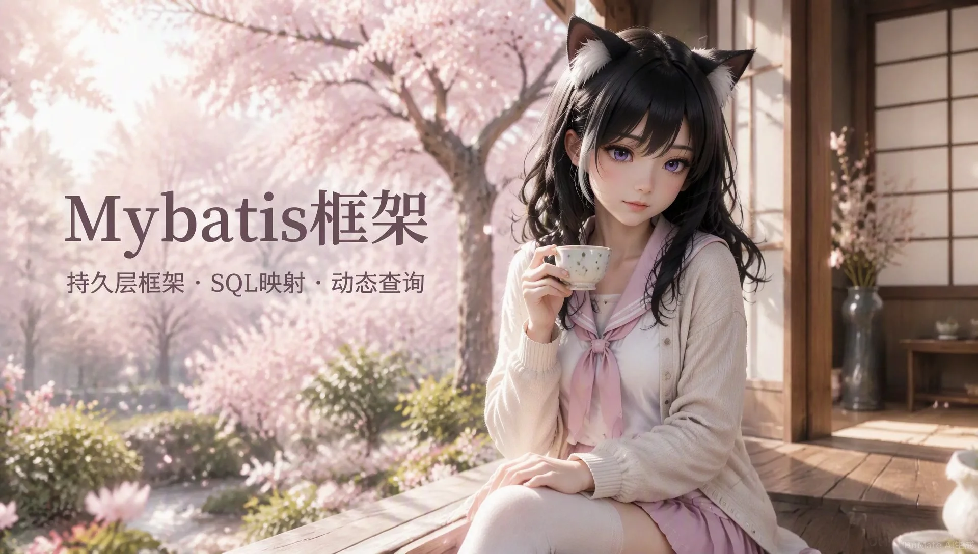 Mybatis框架 - 封面图