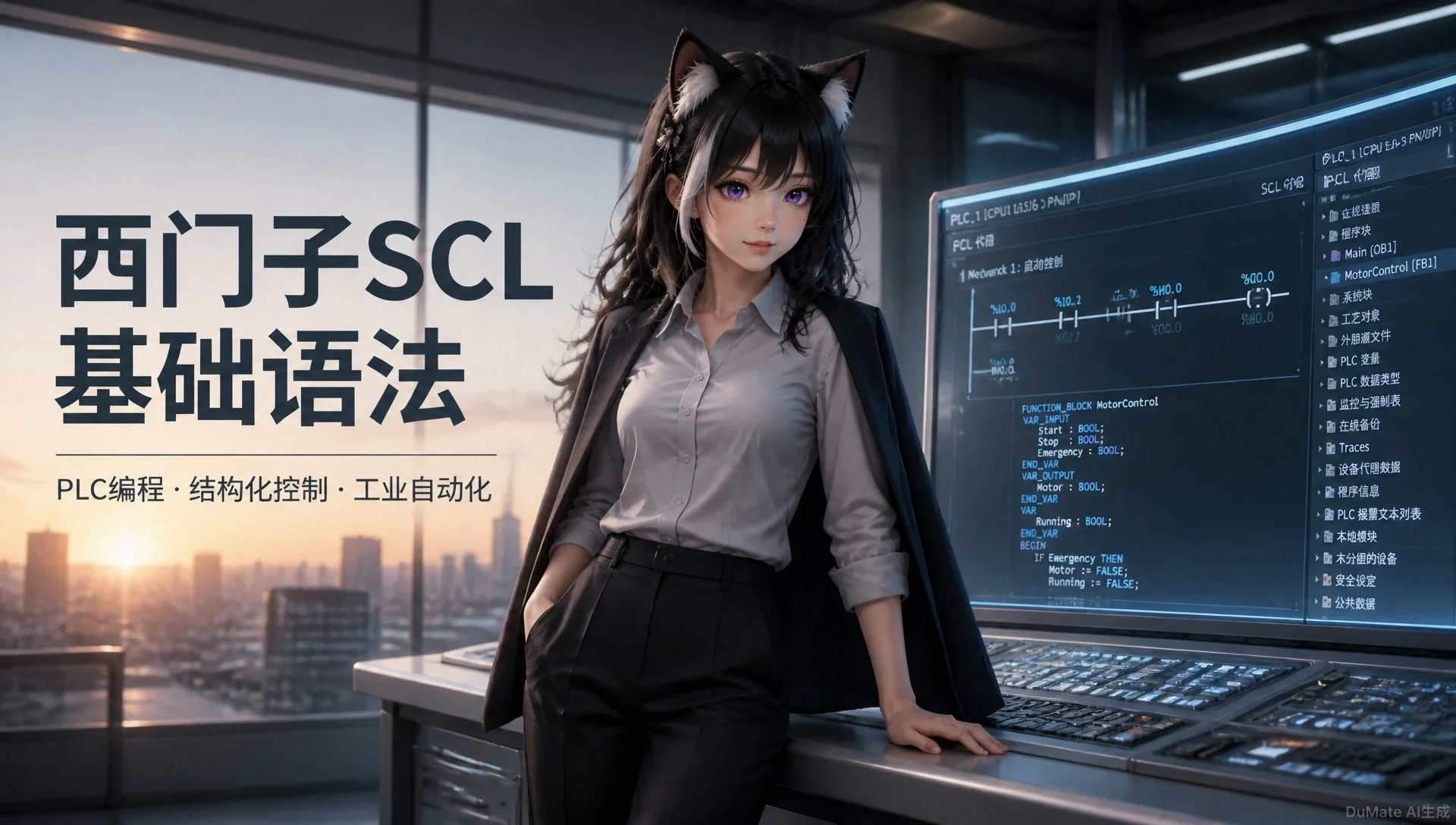 西门子SCL基础语法 - 封面图