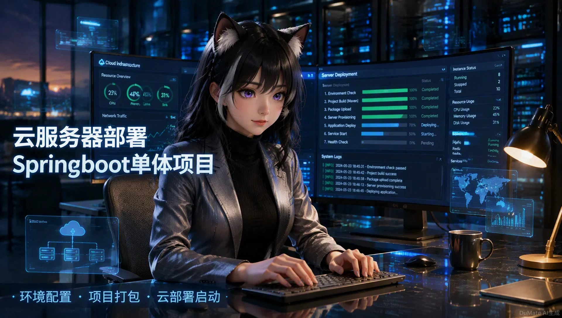 云服务器部署Springboot单体项目 - 封面图