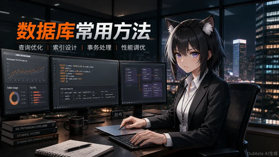 数据库常用方法 - 封面图