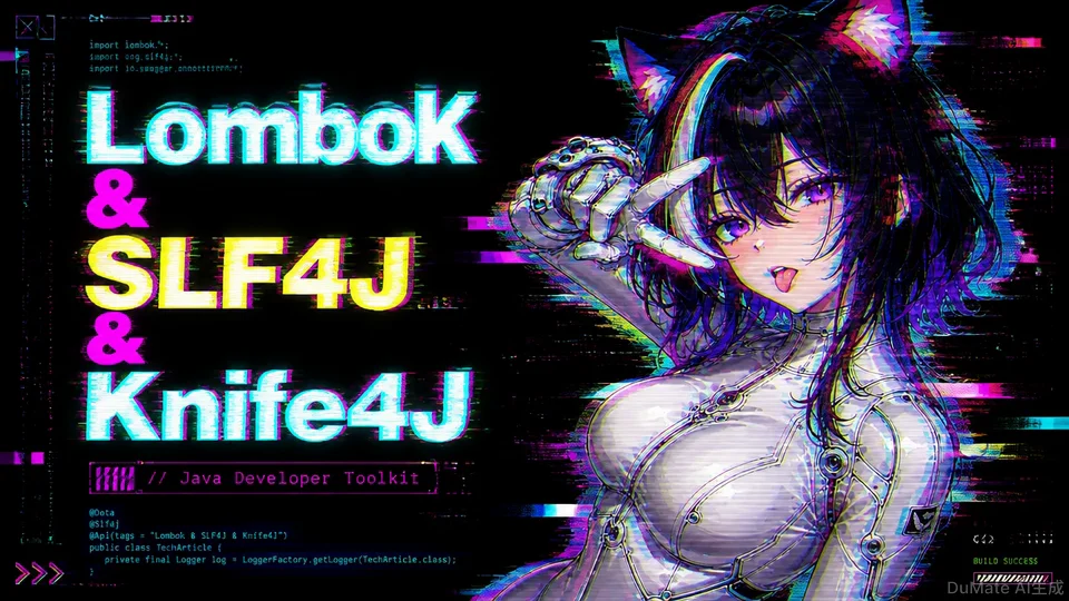 Lombok&SLF4J&Knife4J - 封面图