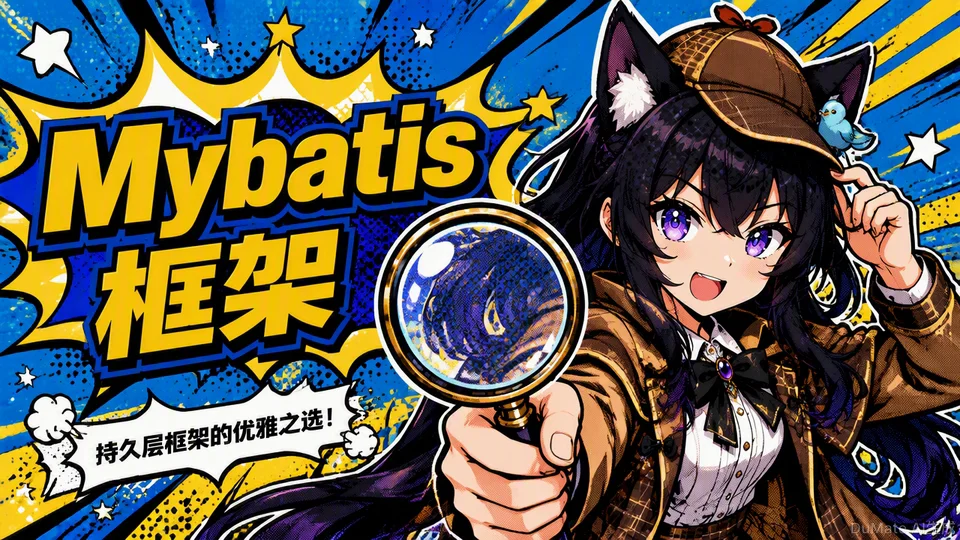 Mybatis框架 - 封面图