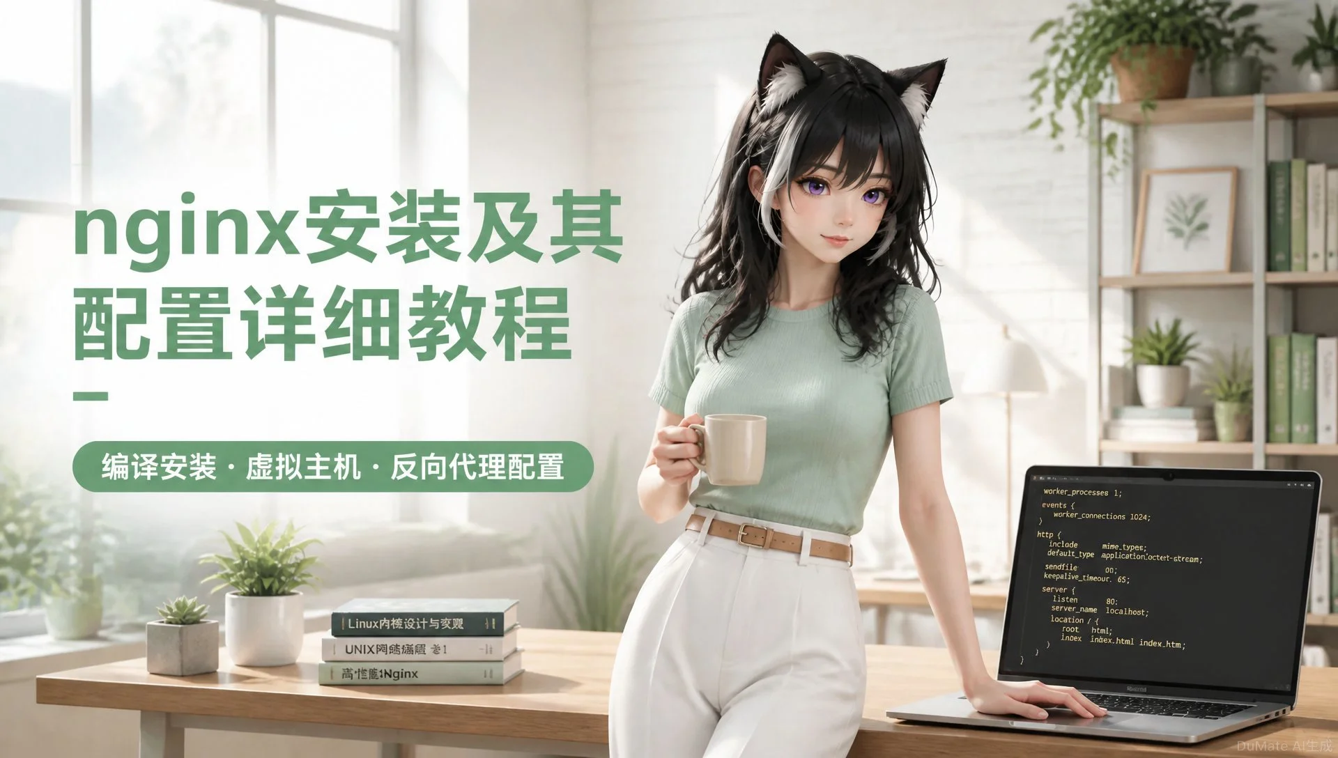 nginx安装及其配置详细教程 - 封面图
