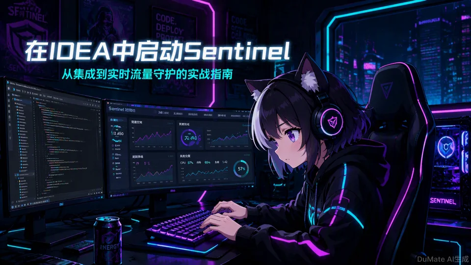 在idea中启动Sentinel - 封面图