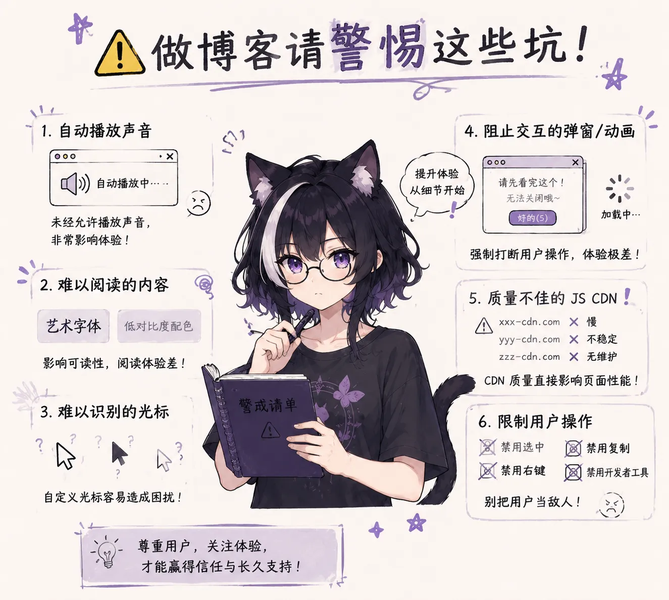 本站首页与文章页风格对比：首页展示 AI 绘画，文章页专注阅读